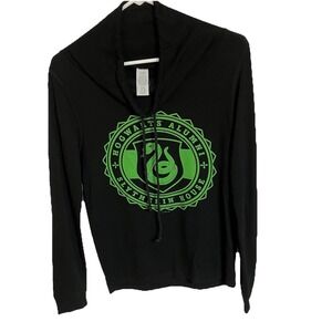 Harry Potter Slytherin  Quidditch Cowlneck Lightweight JRS XS Black Pullover